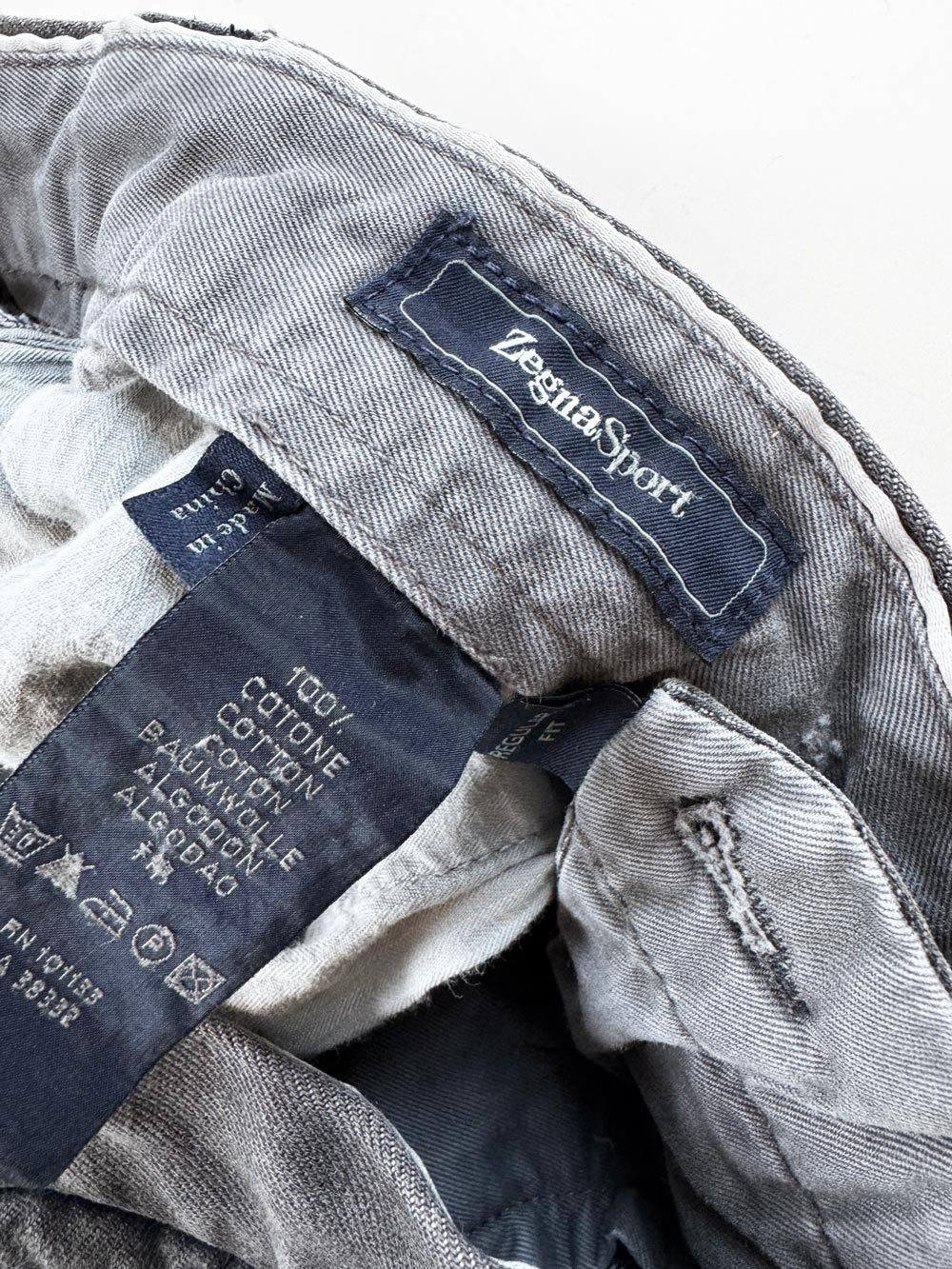 ermenegildo zegna regular fit jeans | zenga sport