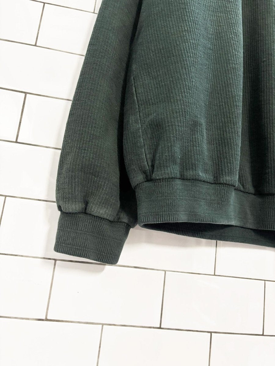 vintage 90s tosani golf woodstock meadows ribbed sweatshirt - good market thrift store