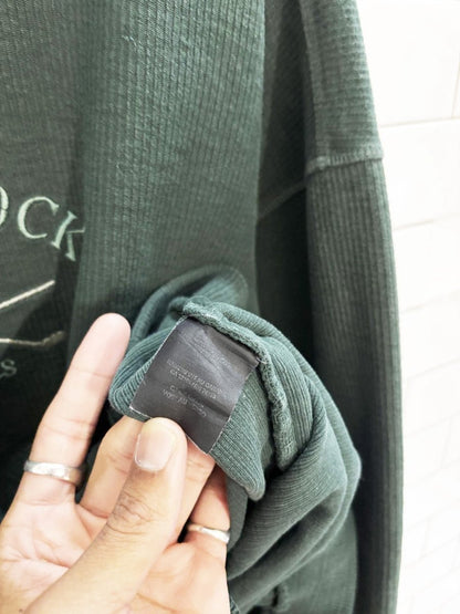 vintage 90s tosani golf woodstock meadows ribbed sweatshirt - good market thrift store