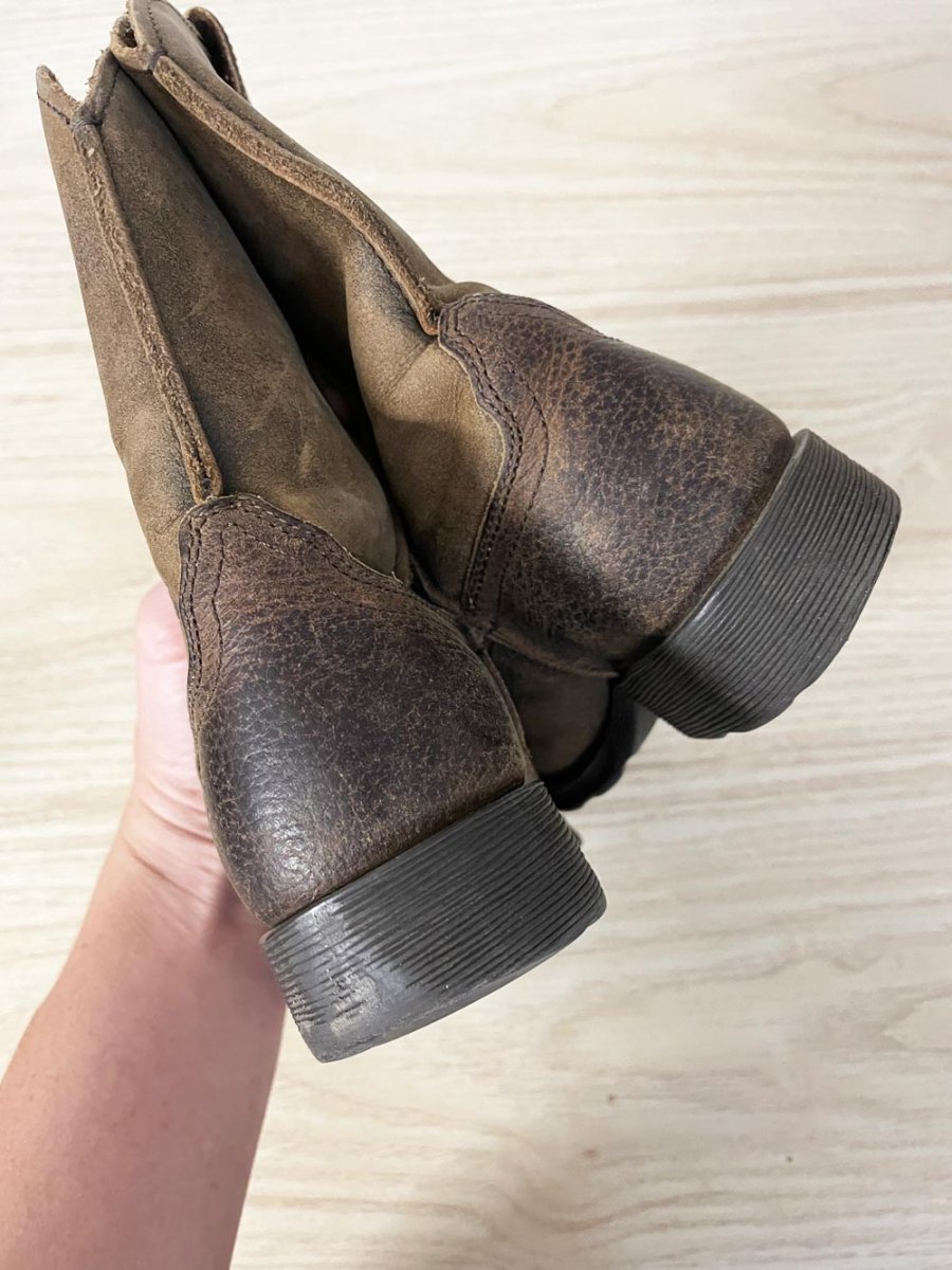 ariat rambler western leather cowboy boot | kids - good market thrift store
