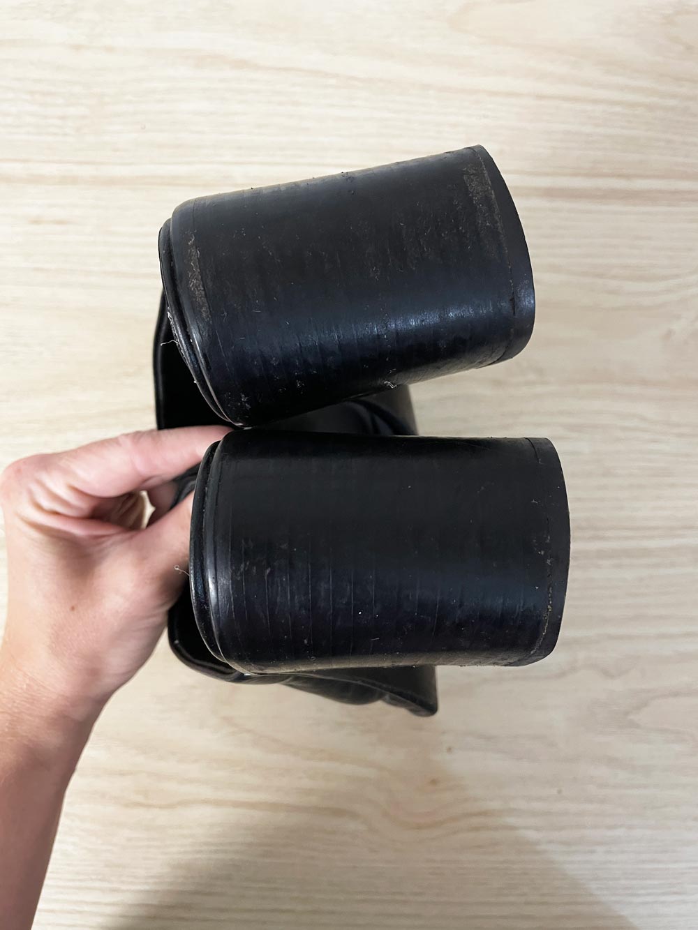 vintage 90s browns heeled leather clog | made in Italy - good market thrift store