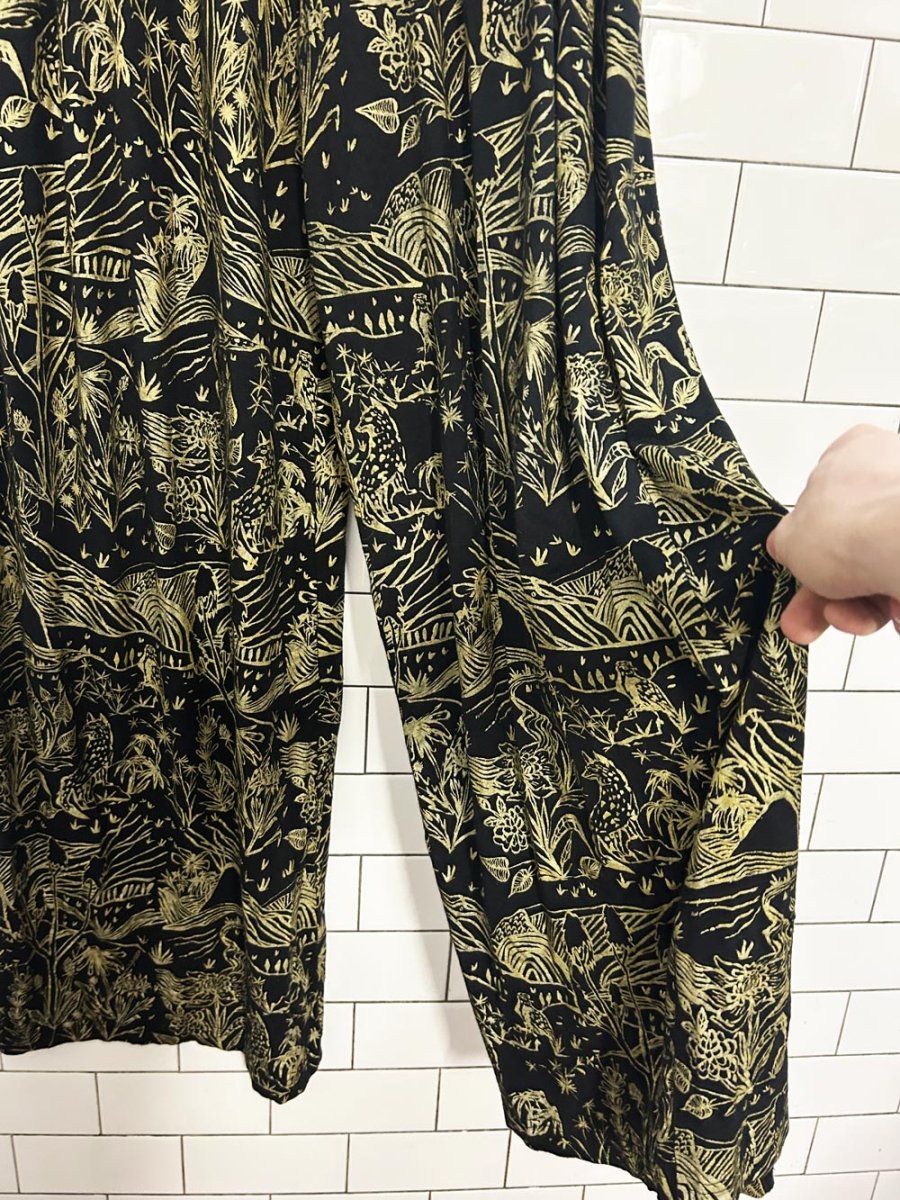 thief and bandit high wist wide leg pants - good market thrift store