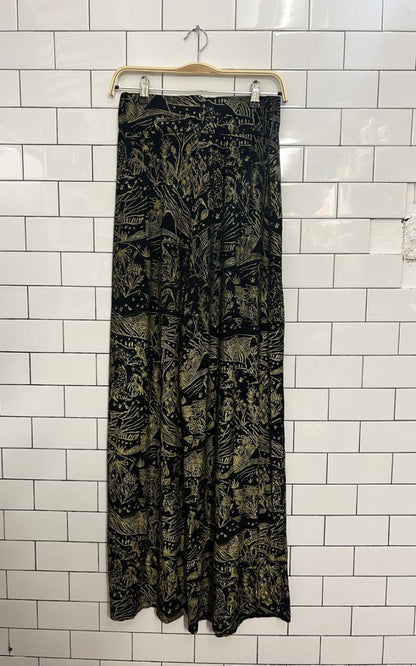 thief and bandit high wist wide leg pants - good market thrift store