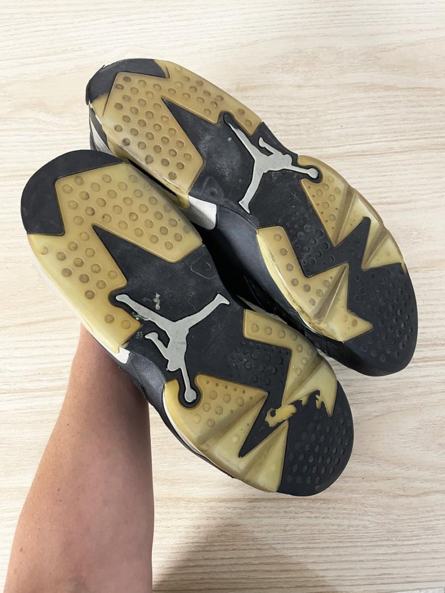 vintage 00s air jordan retro low chrome sneakers | 2015 - good market thrift store