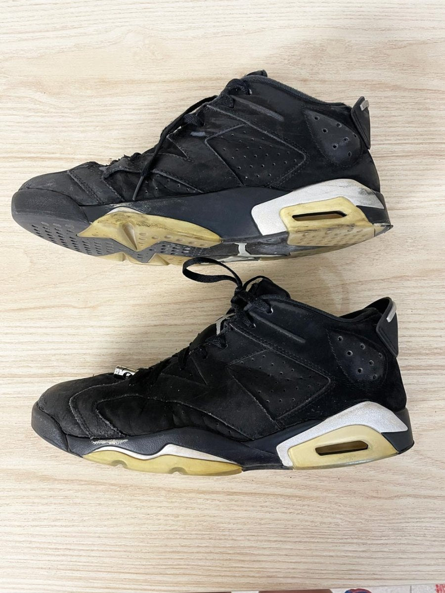 vintage 00s air jordan retro low chrome sneakers | 2015 - good market thrift store