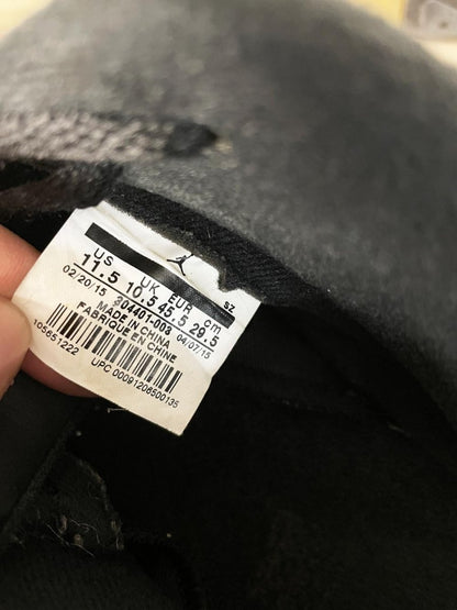 vintage 00s air jordan retro low chrome sneakers | 2015 - good market thrift store