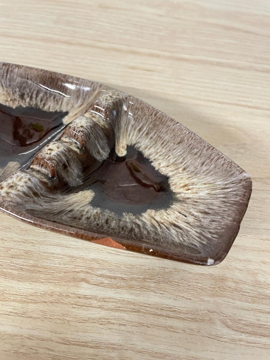 handmade pottery ashtray - good market thrift store