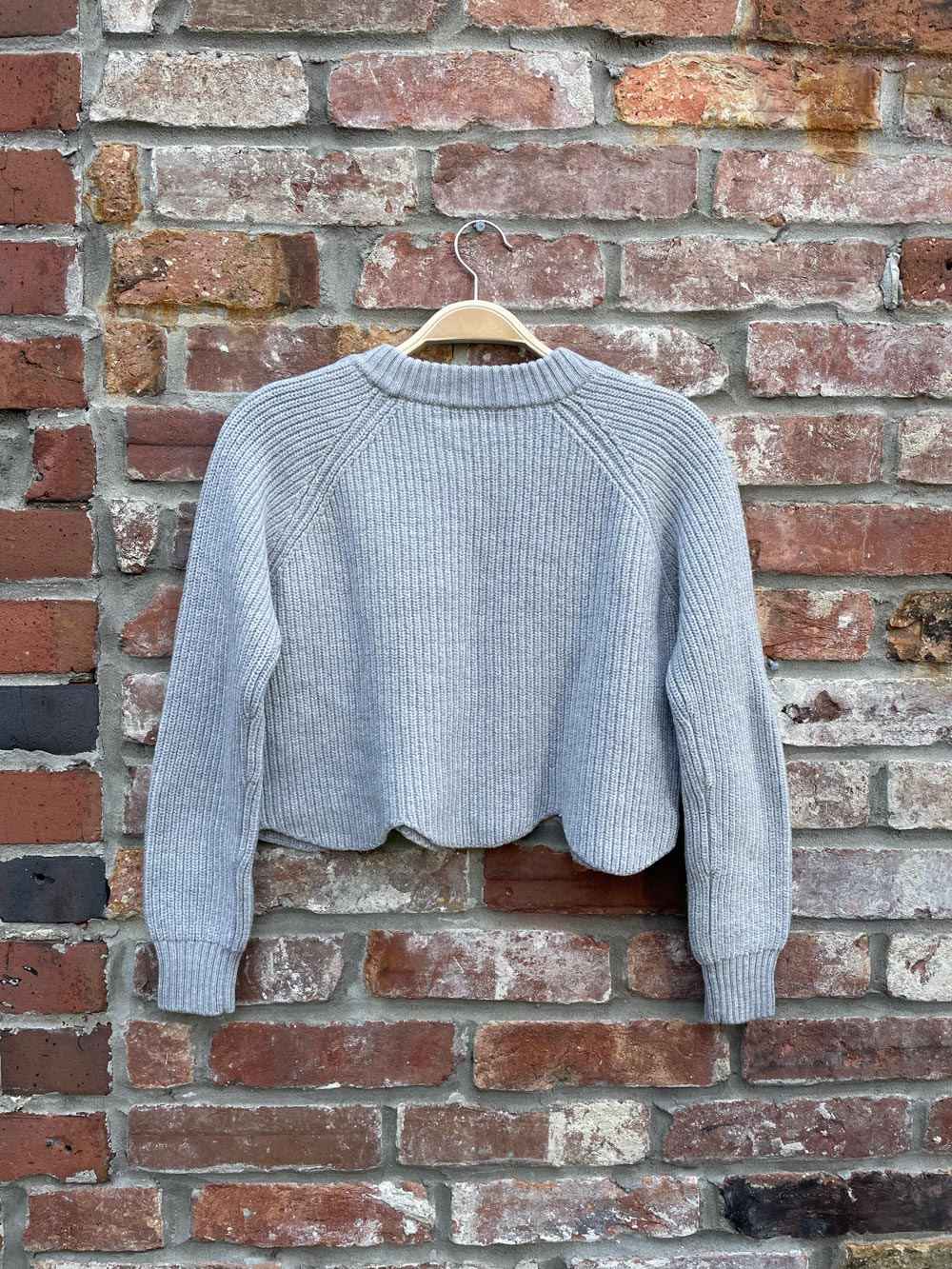 wilfred sardou merino wool sweater