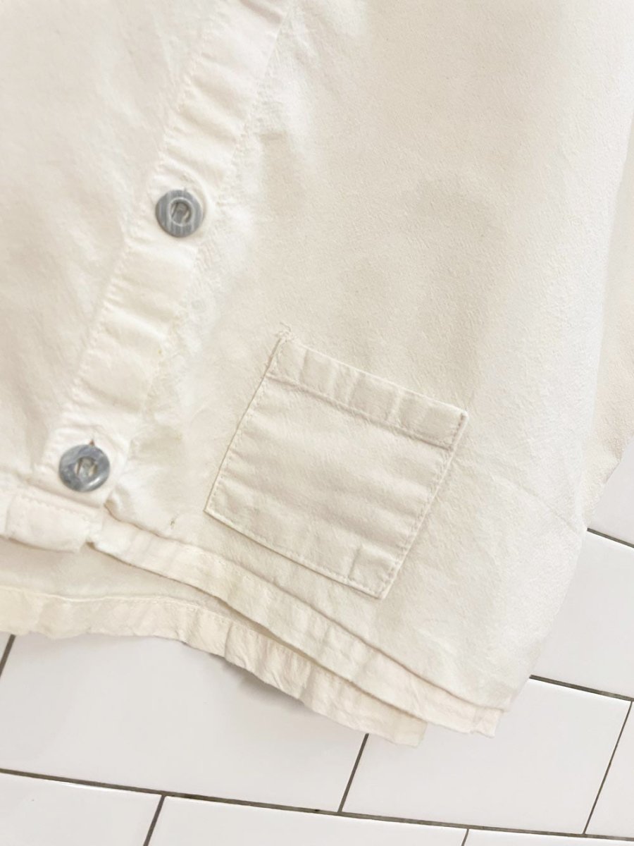 vintage minimal pocket boxy crop tank - good market thrift store