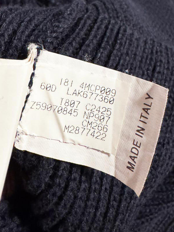 brunello cucinelli chunky cotton knit cricket vest | made in Italy