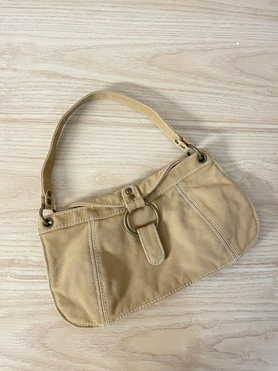 y2k gap twill mini shoulder bag - good market thrift store