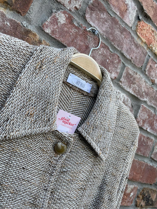 vintage my way tencel knit short jacket