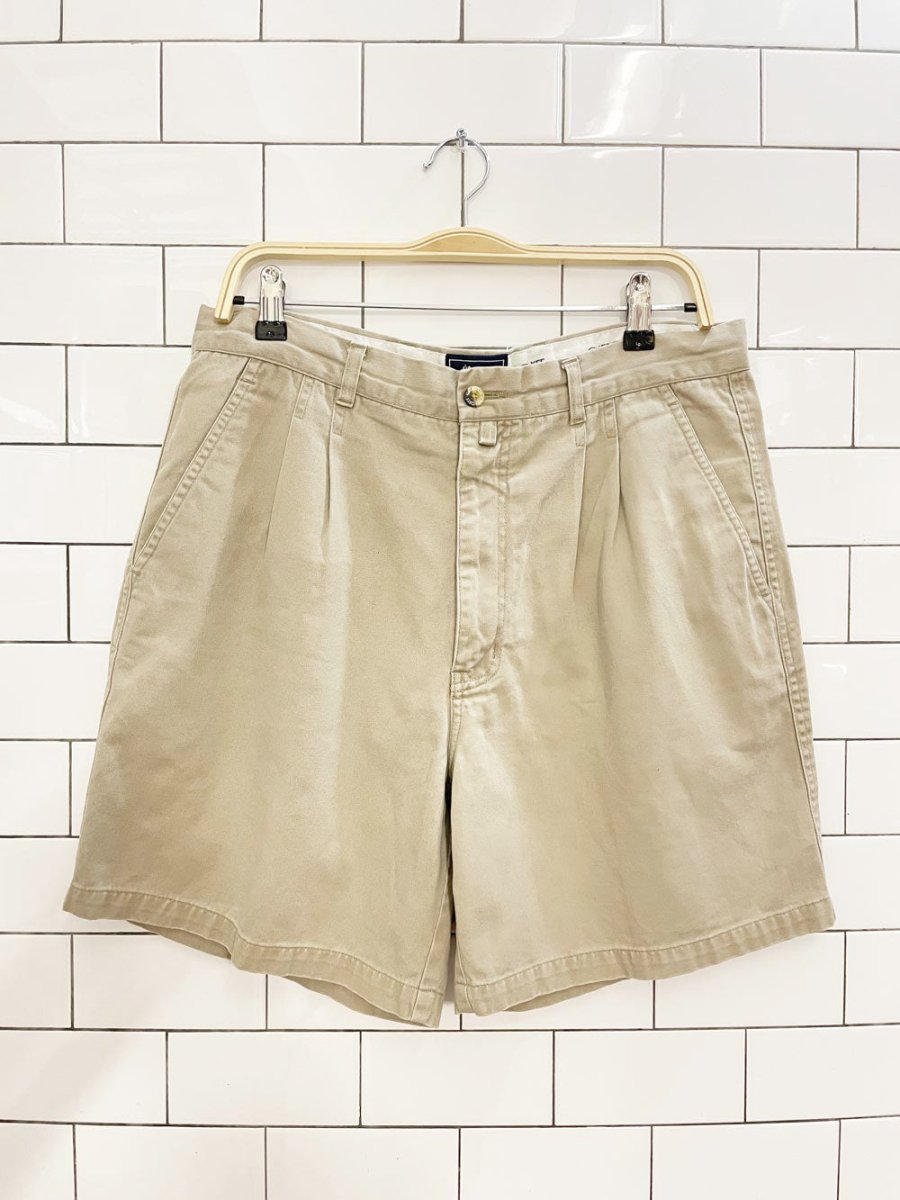 vintage 90s cherokee pleated twill mom short - good market thrift store
