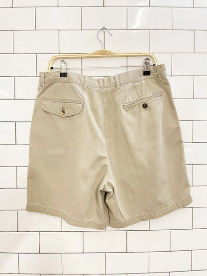 vintage 90s cherokee pleated twill mom short - good market thrift store