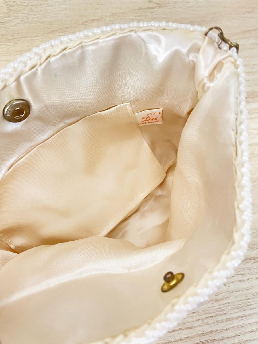 vintage 70s du val beaded handbag - good market thrift store