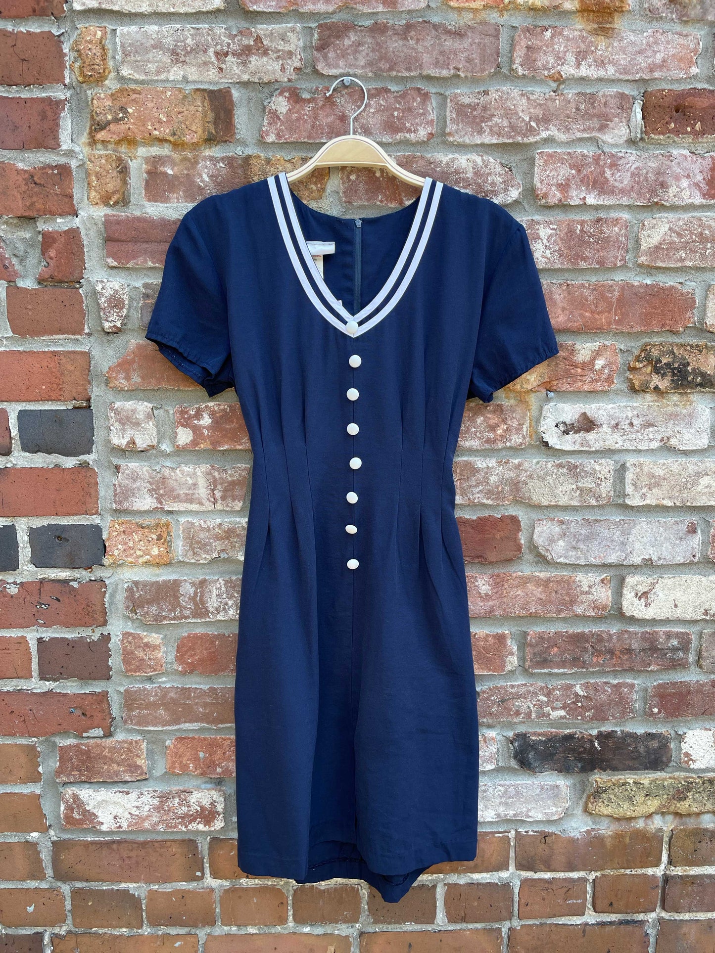 vintage chablis nautical mini dress