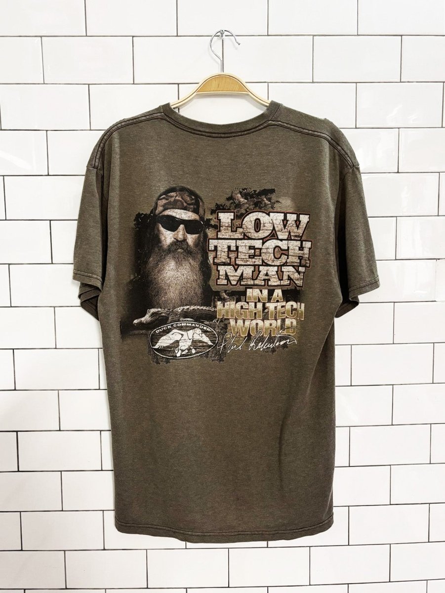 vintage duck commander graphic tee - good market thrift store