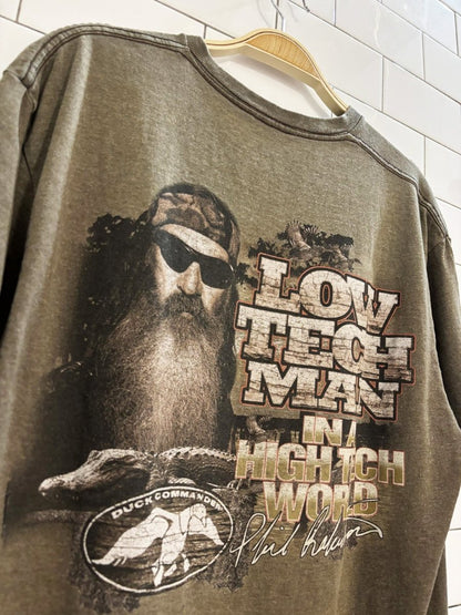 vintage duck commander graphic tee - good market thrift store