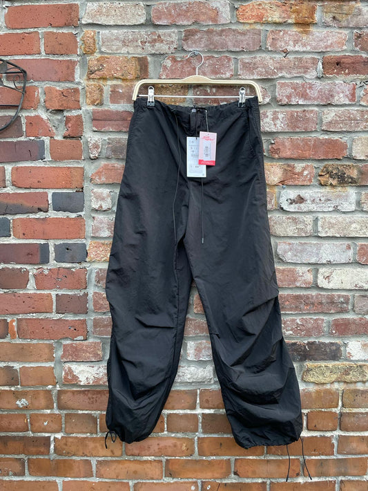 nwt zara drawstring parachute pants
