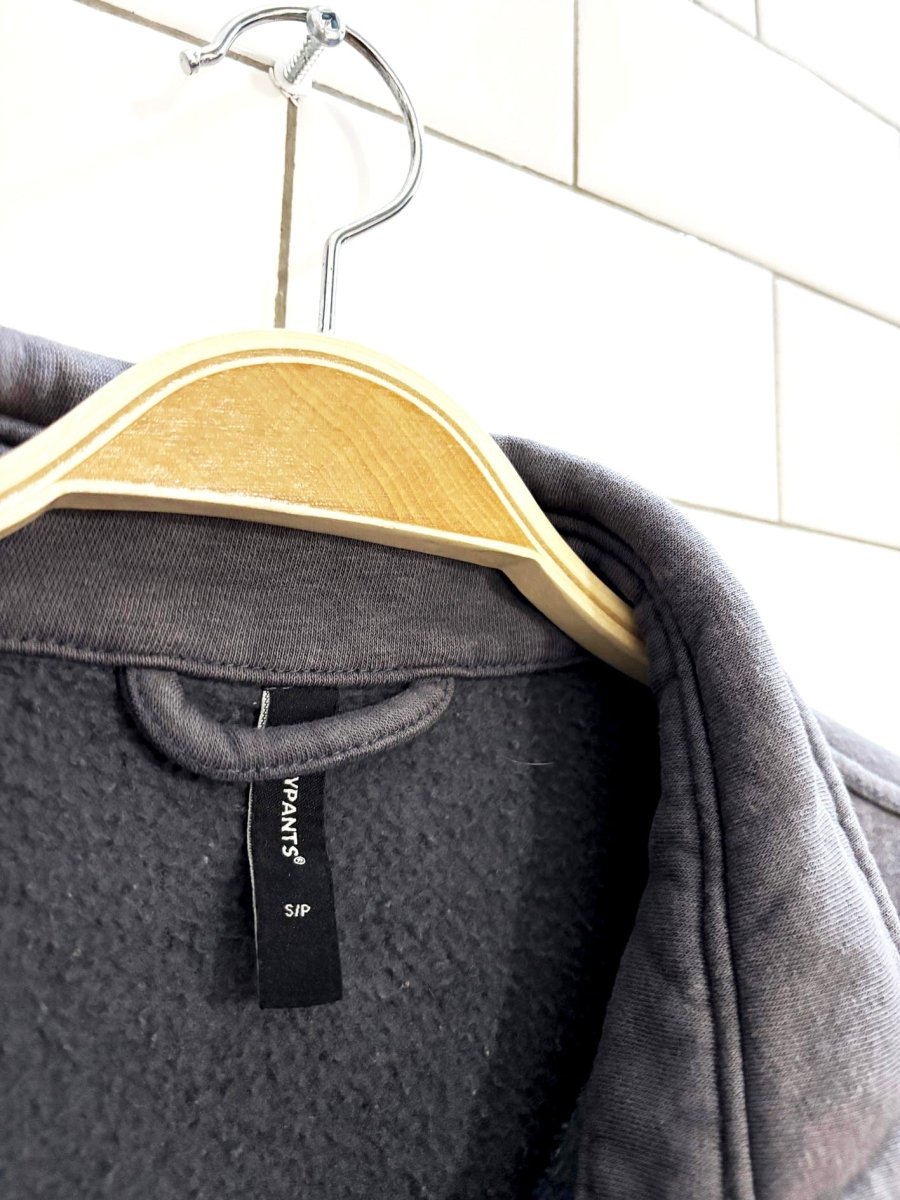 lazypants cozy fleece shirt jacket - good market thrift store