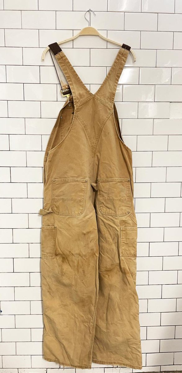 vintage 00s carhartt double knee overalls - good market thrift store