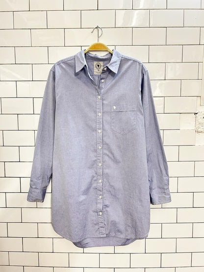 talula oxford boyfriend fit shirt dress - good market thrift store