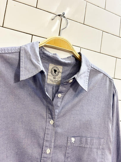 talula oxford boyfriend fit shirt dress - good market thrift store