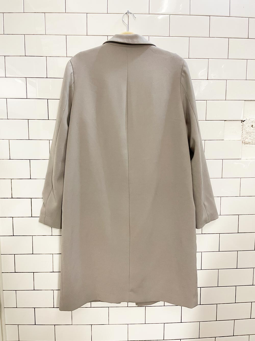 oak + fort single button long blazer jacket - good market thrift store