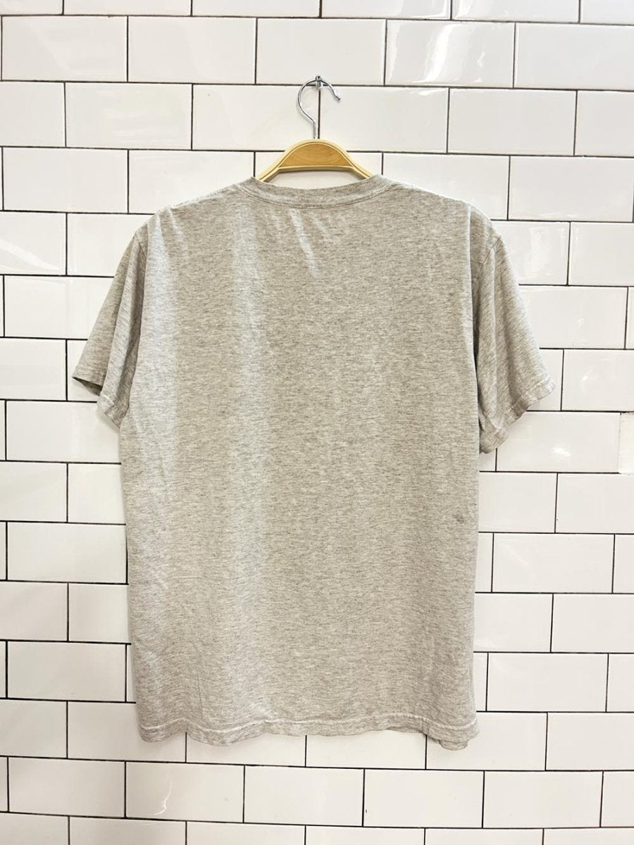 cleveland faded baseball script tee - good market thrift store