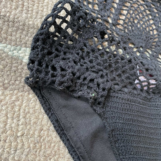 hot miami styles crochet one piece swimsuit