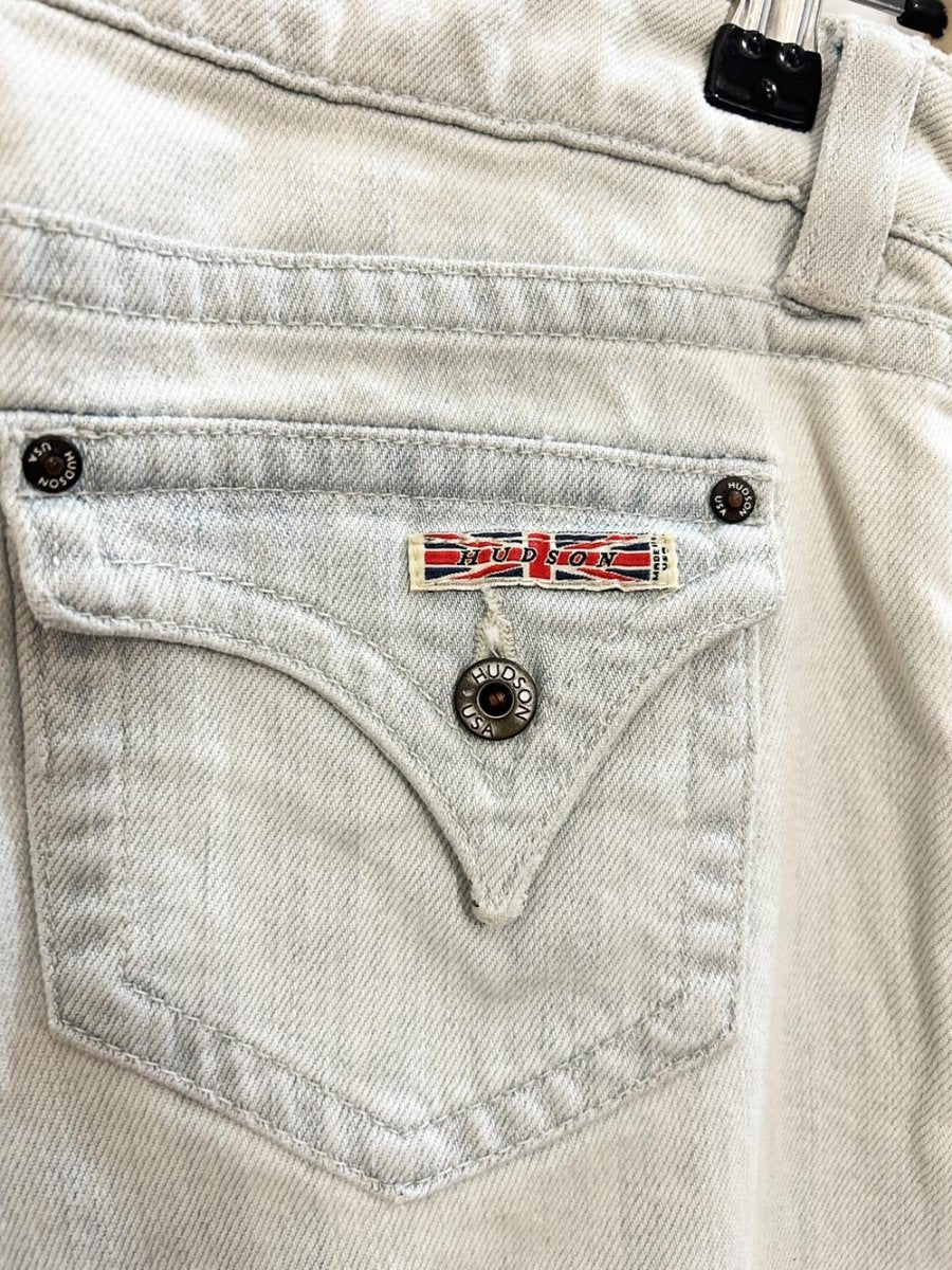 vintage 00s hudson bell bottom jeans - good market thrift store