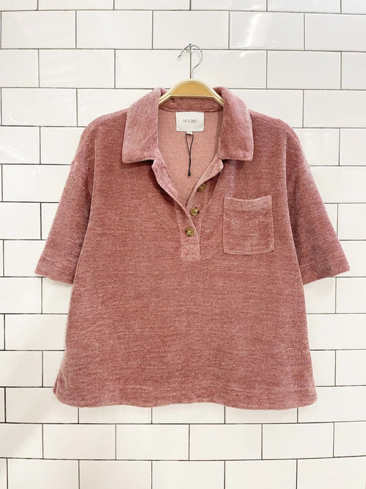 greylin liguria chenille lounge top | anthropologie - good market thrift store