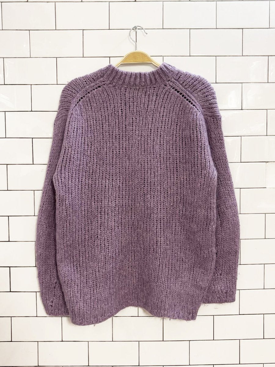 wilfred alpaca - wool oversized knit sweater | aritzia - good market thrift store