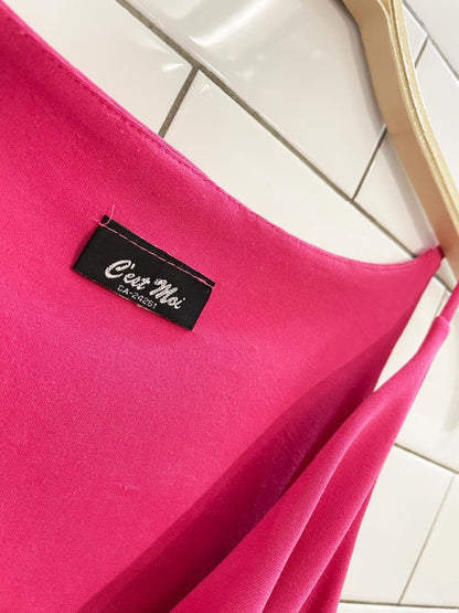 y2k c'est moi cowl neck open back top - good market thrift store