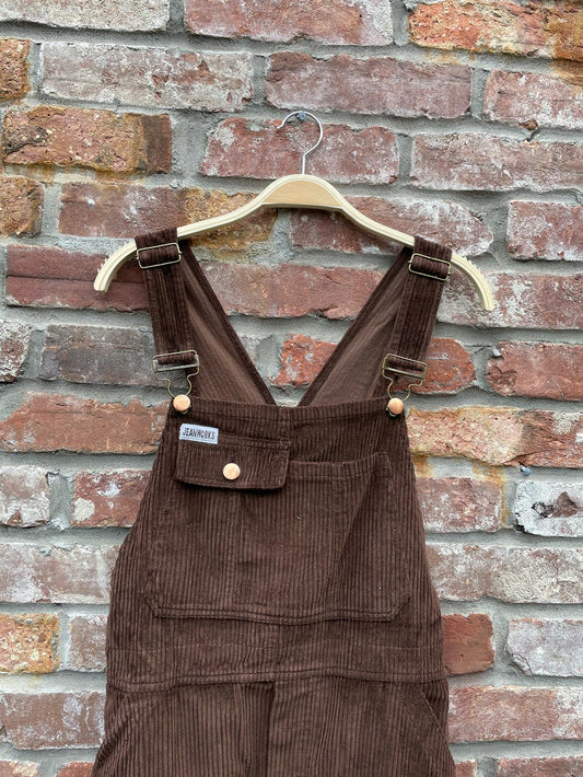 vintage 90s jean works chunky cord overalls