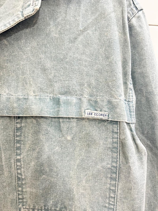 vintage 80s lee cooper faded shirt jacket - good market thrift store