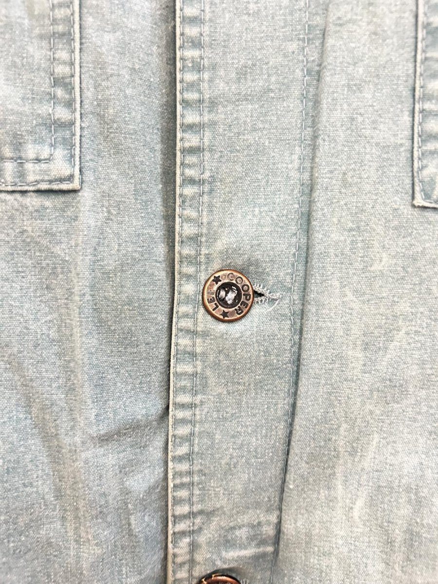 vintage 80s lee cooper faded shirt jacket - good market thrift store