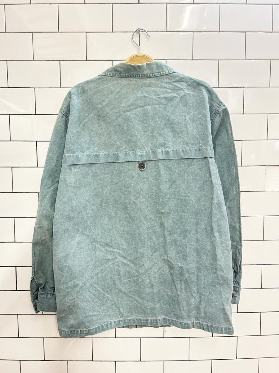 vintage 80s lee cooper faded shirt jacket - good market thrift store