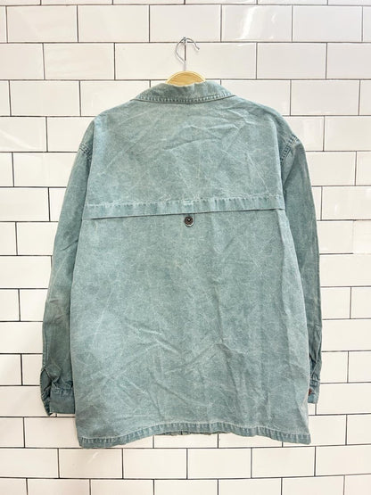 vintage 80s lee cooper faded shirt jacket - good market thrift store