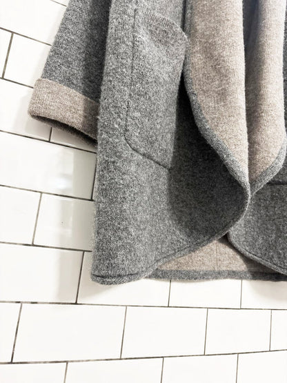 gentle fawn ramona open knit cardigan jacket - good market thrift store