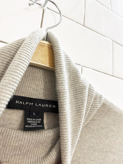 ralph lauren 100% cashmere turtleneck sweater - good market thrift store