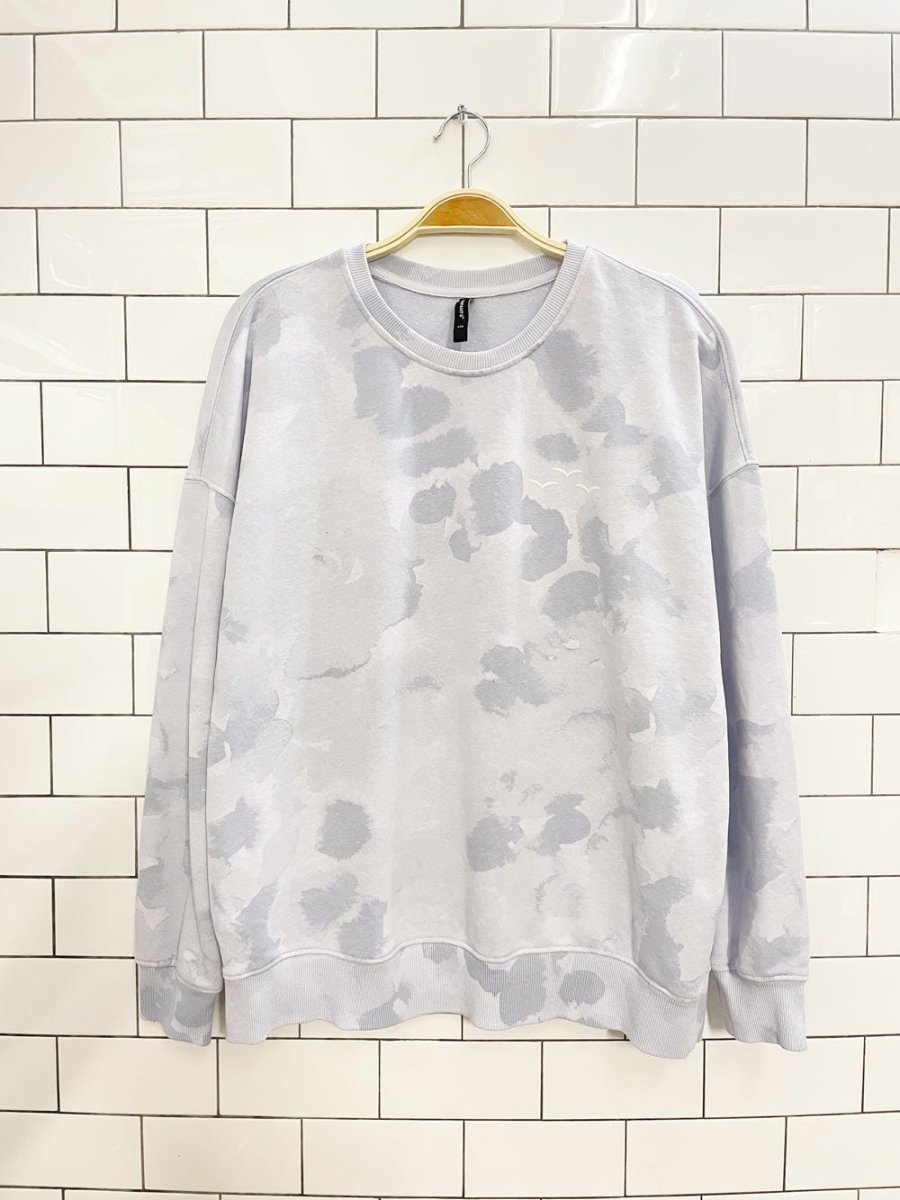 lazypants cloud lounge sweatshirt - good market thrift store