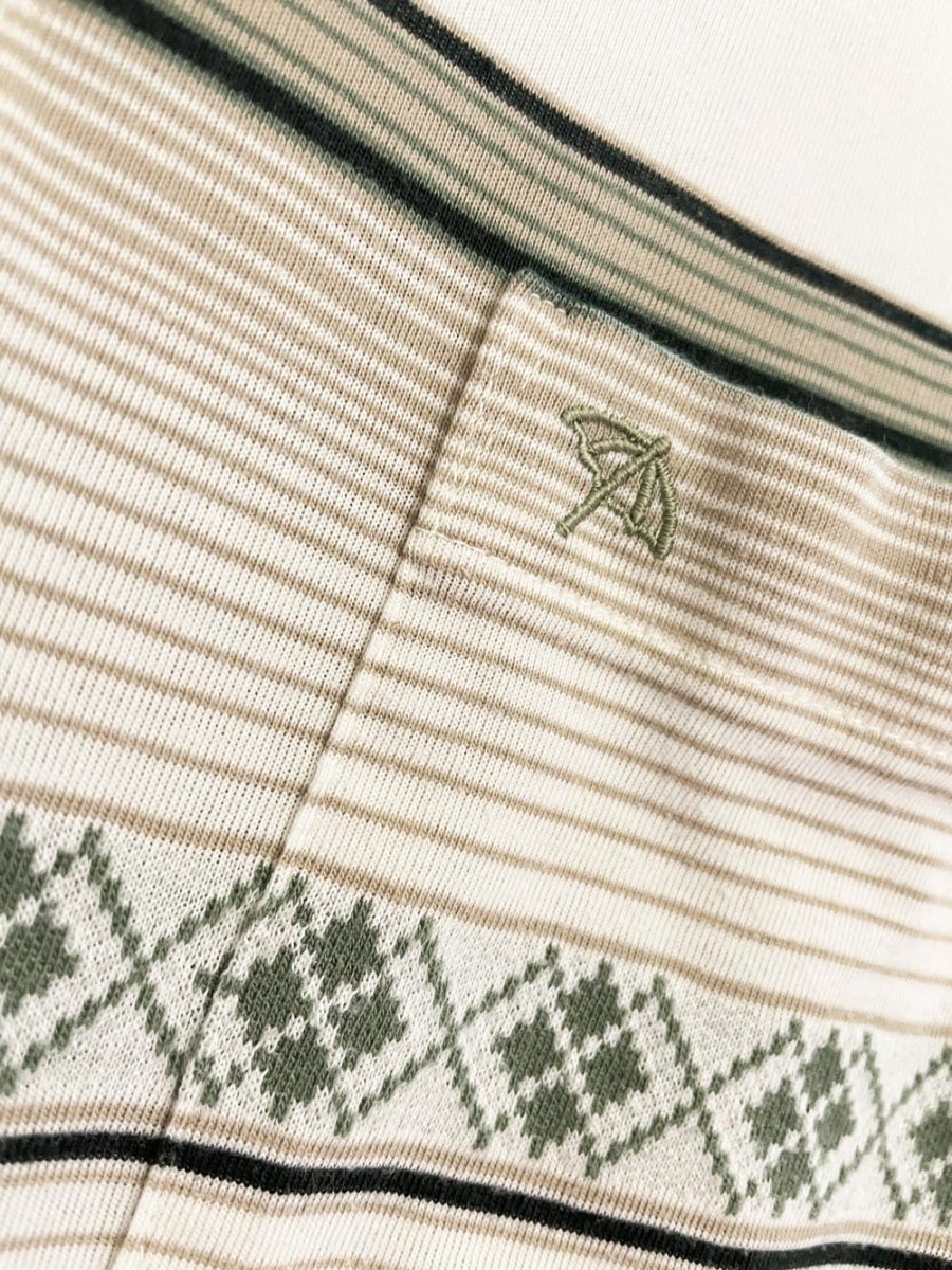 vintage arnold palmer argyle trim polo shirt - good market thrift store