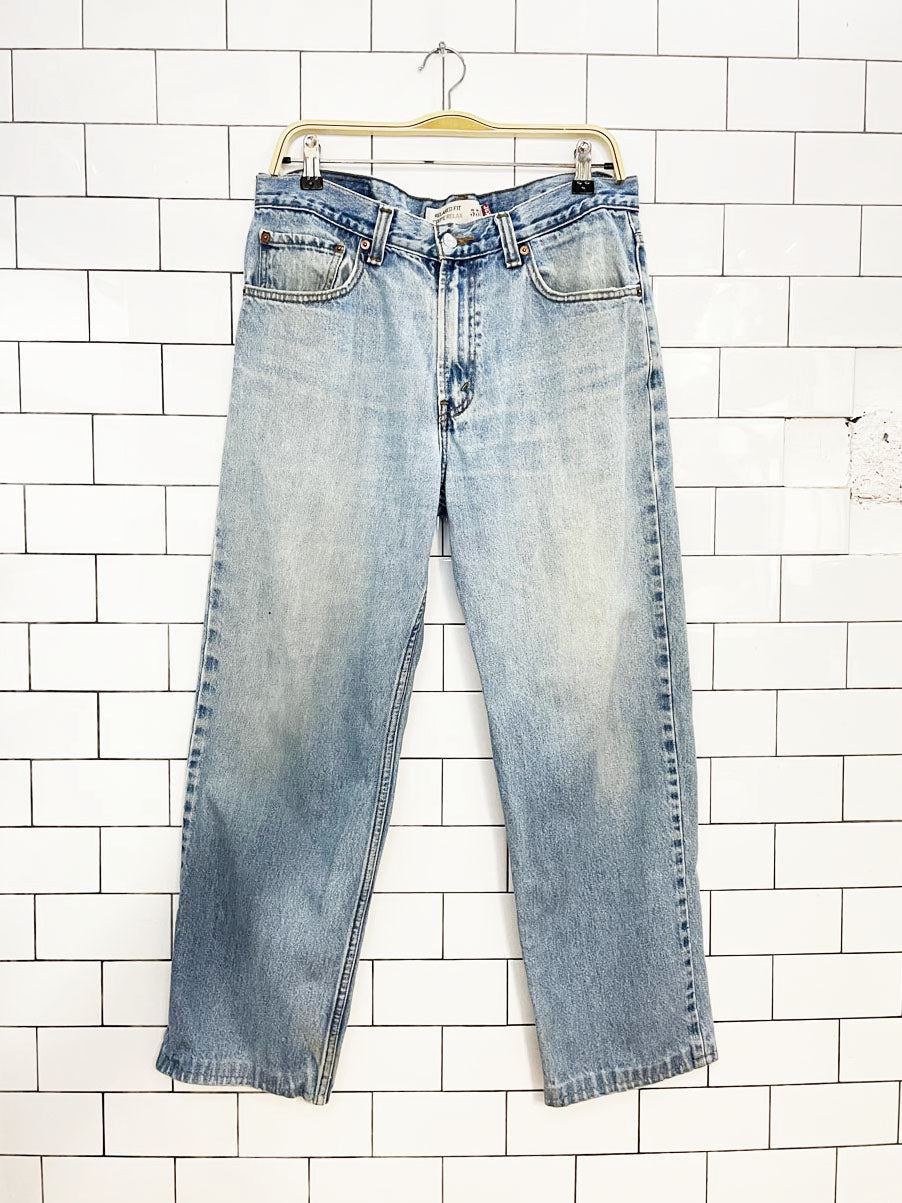 vintage 00s levi's 550 loose relaxed fit jeans