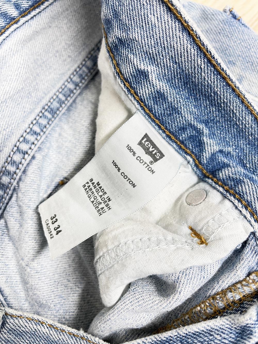 vintage 00s levi's 550 loose relaxed fit jeans