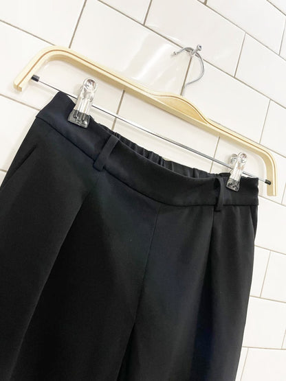 uniqlo pleated wide leg culottes - good market thrift store