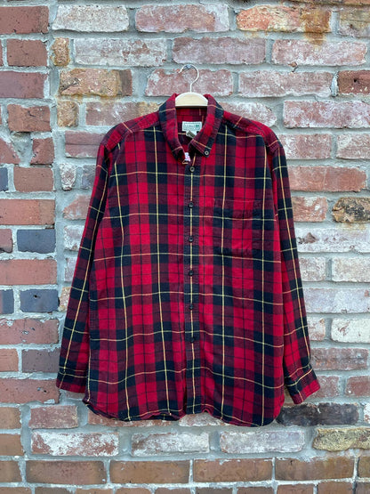 vintage ll bean cotton cottage flannel