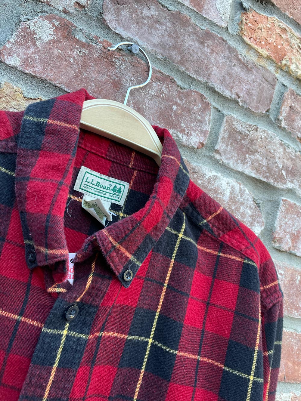 vintage ll bean cotton cottage flannel
