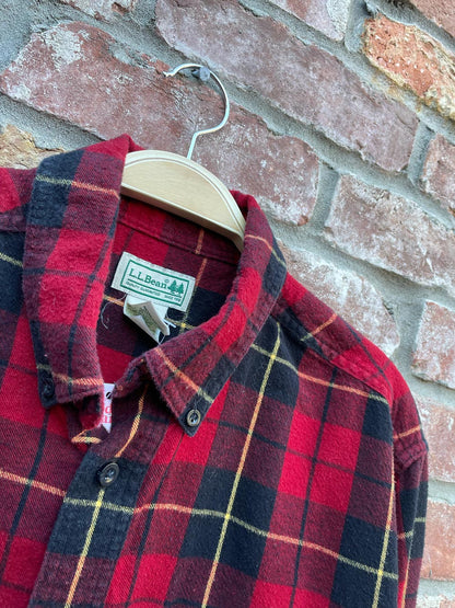 vintage ll bean cotton cottage flannel
