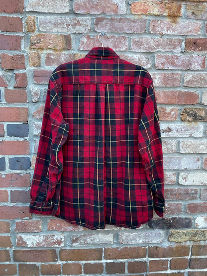 vintage ll bean cotton cottage flannel